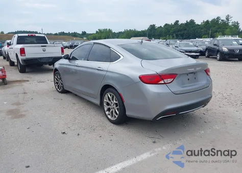 2015 Chrysler 200 C из США, поврежденный, VIN 1C3CCCEG6FN678375